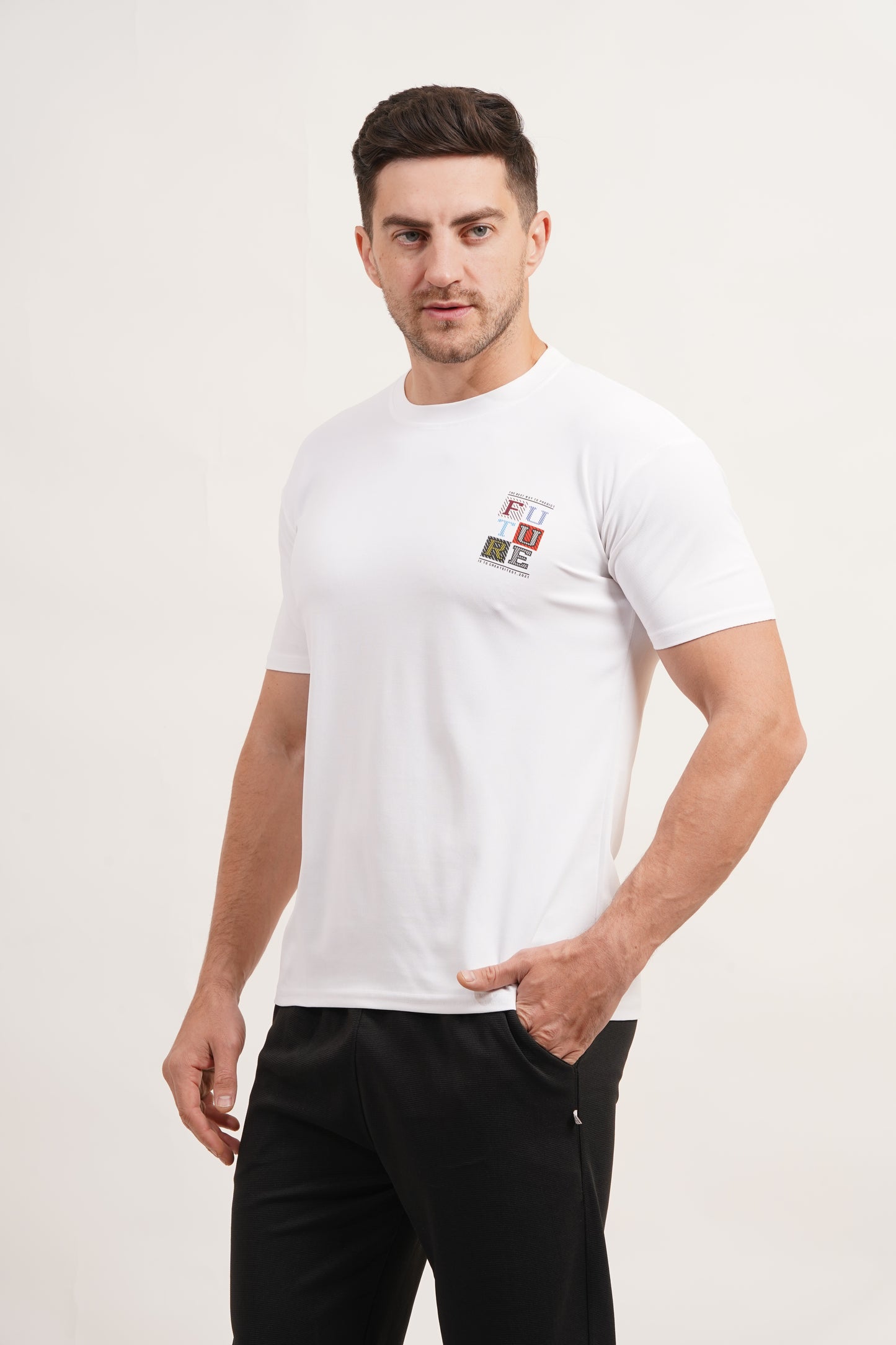 Printed Cotton Matty Tshirt