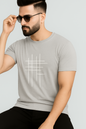 High-quality zig-zag men's t-shirt